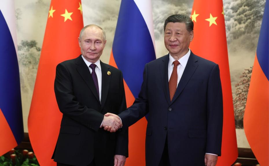 Си Цзиньпин и Владимир Путин
