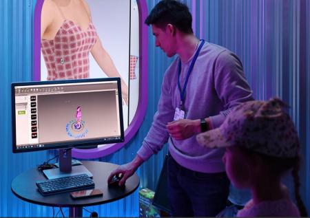 Россияне воспользовались виртуальной примерочной на неделе Tech in Fashion