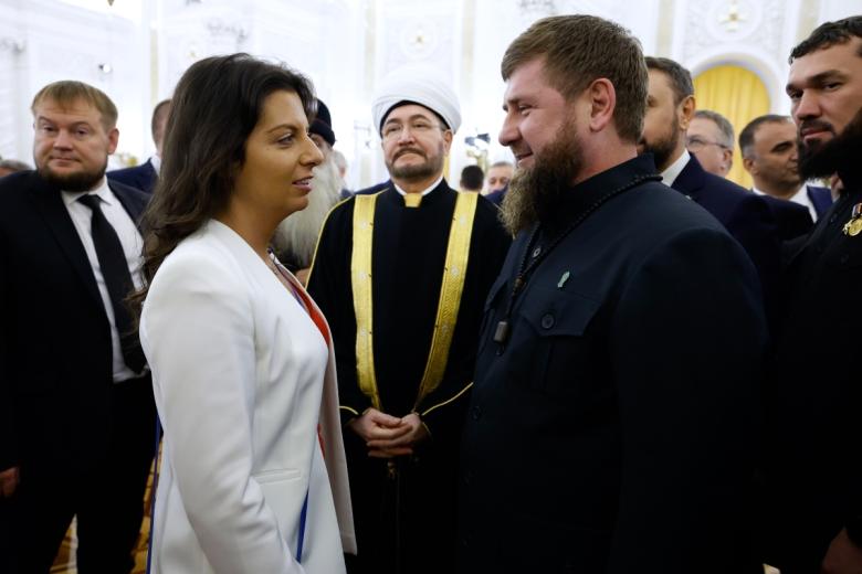 Маргарита Симоньян и Рамзан Кадыров