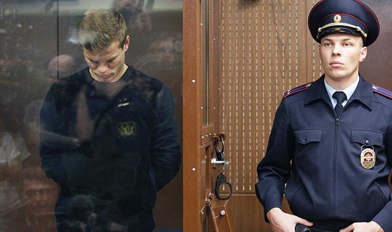 Александр Кокорин в суде