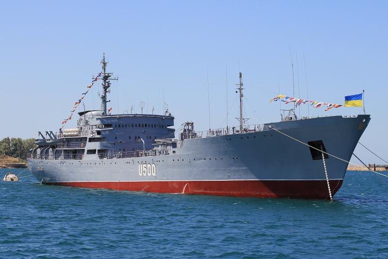  Корабль ВМС Украины «Донбасс» 