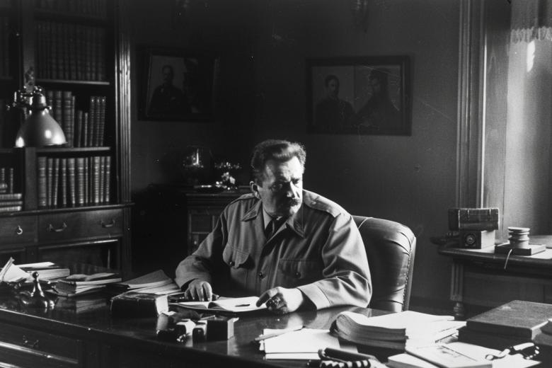 Иосиф Сталин в представлении ИИ