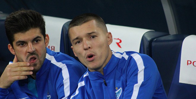 Дмитрий Полоз (справа)