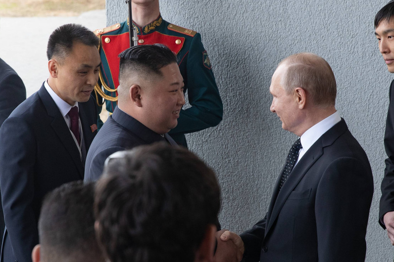 Ким Чен Ын и Владимир Путин