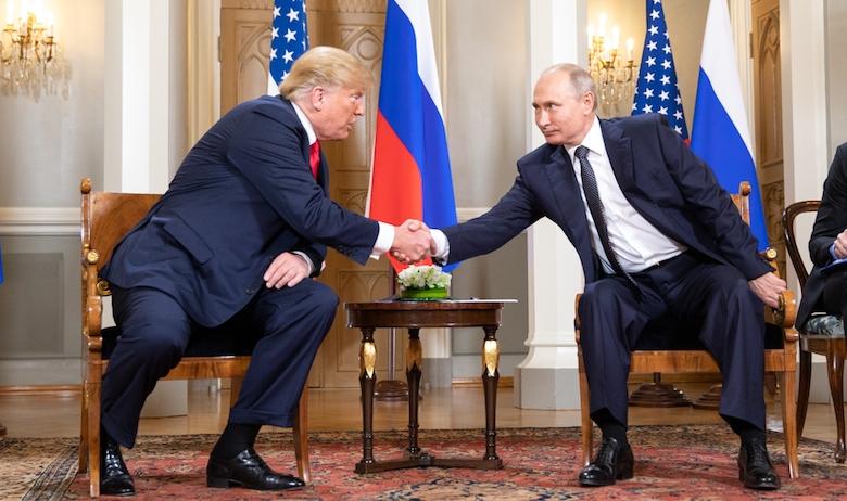 Дональд Трамп и Владимир Путин