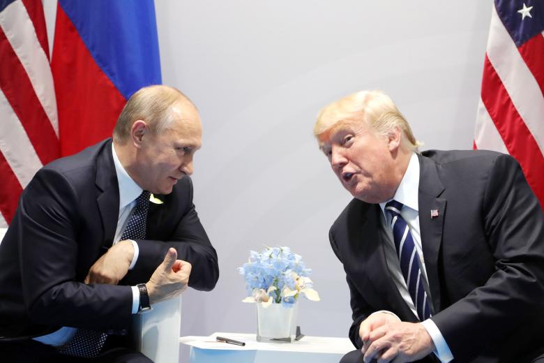 Владимир Путин, Дональд Трамп