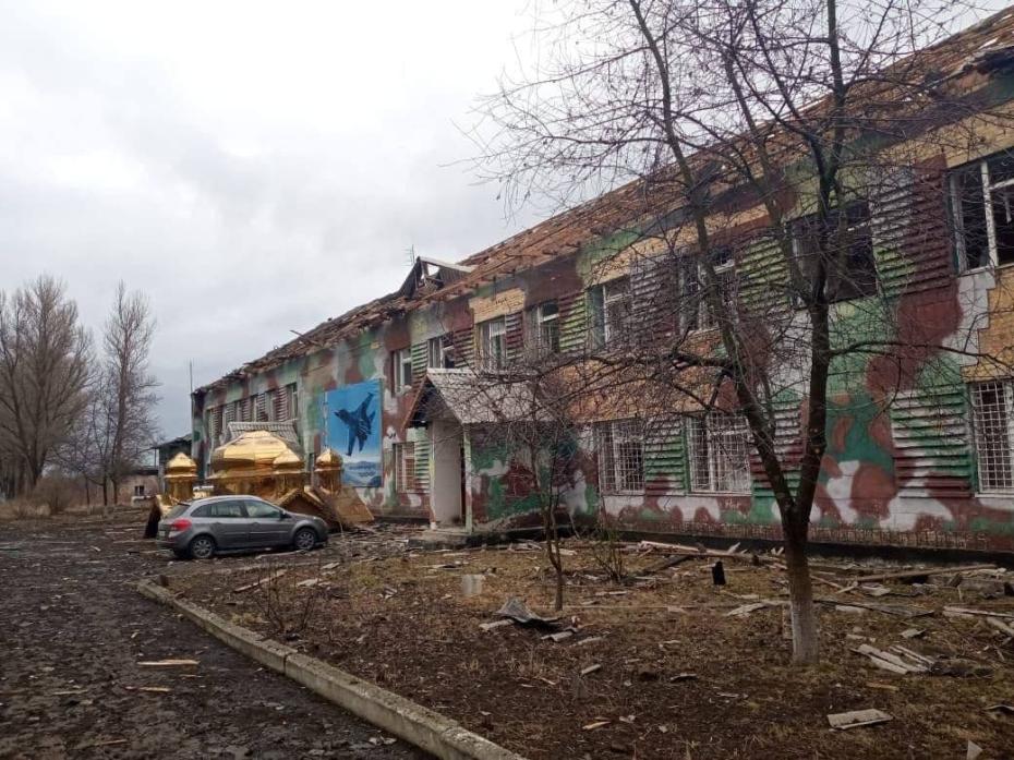 Военные объекты в Ивано-Франковске и Ровно на Западной Украине подверглись массированному обстрелу и были разрушены