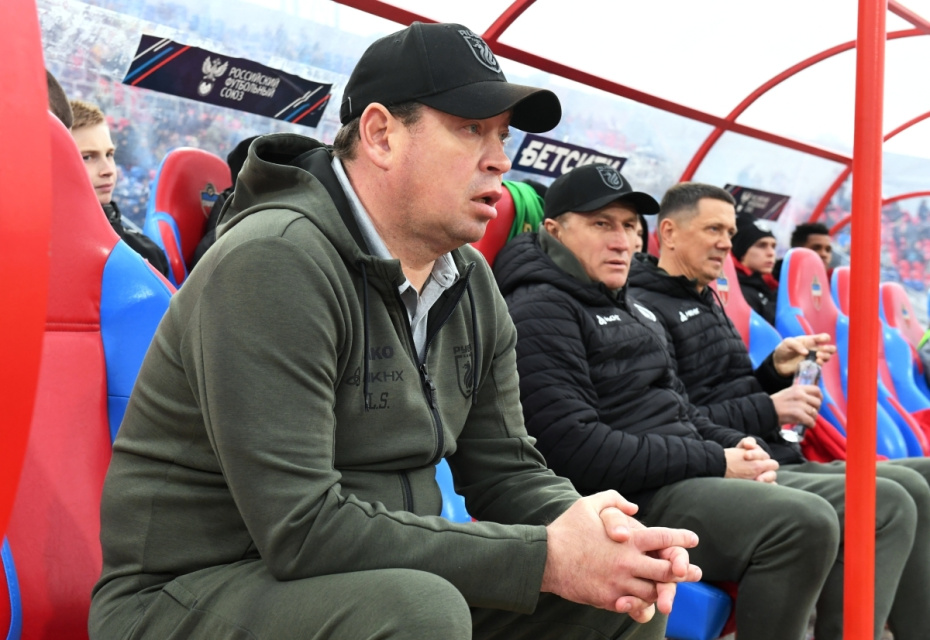 Главный тренер ФК «Рубин» Леонид Слуцкий