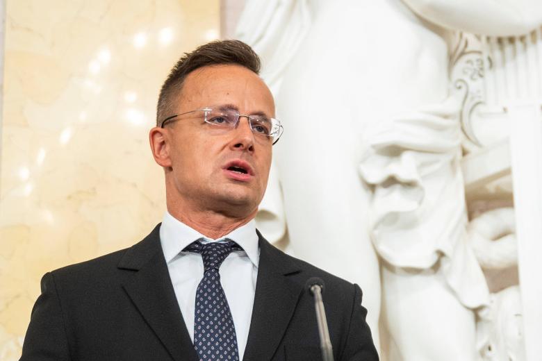 Министр иностранных дел и внешней торговли Венгрии Петер Сийярто