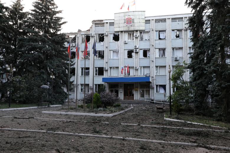 Последствия обстрела Волновахи