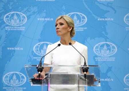 Захарова отреагировала на освобождение Вышинского