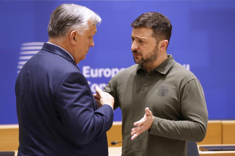 Виктор Орбан и Владимир Зеленский