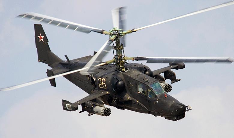 Боевой ударный вертолёт КА-50 «Чёрная акула»