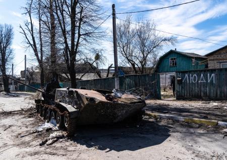 Французский волонтер рассказал об инсценировках в Буче