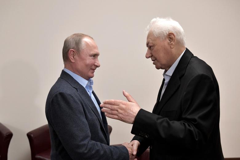 Владимир Путин и Магомедали Магомедов