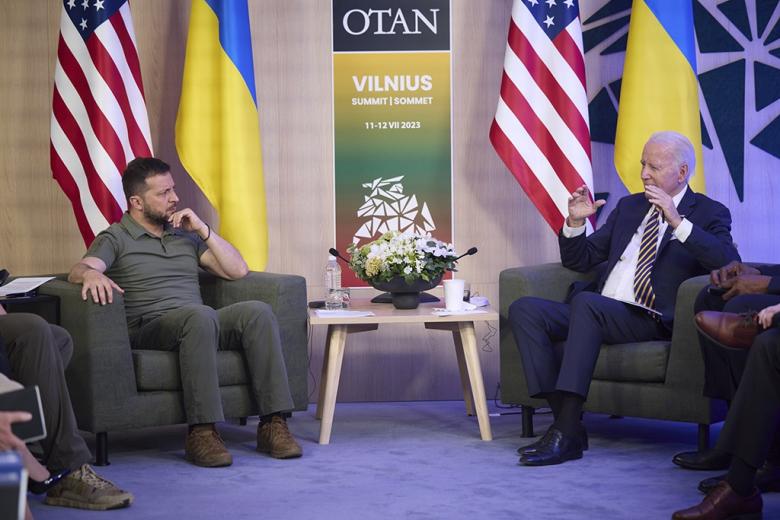 Владимир Зеленский и Джо Байден
