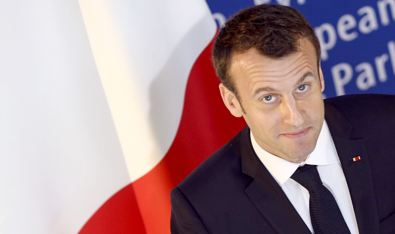 Президент Франции Эммануэль Макрон
