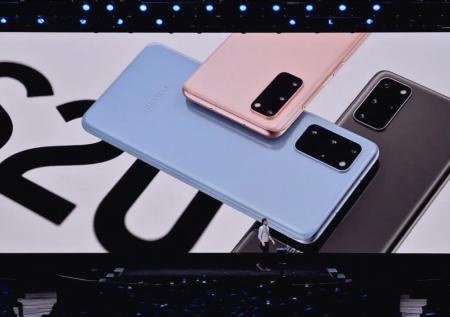 Samsung представила линейку смартфонов Galaxy S20