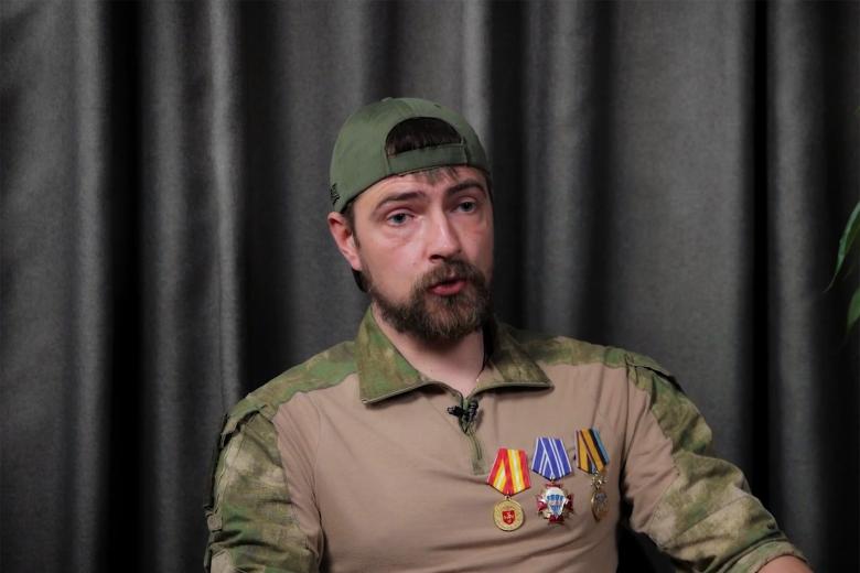 Ярослав с позывным Купол