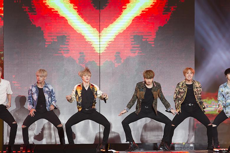 Южнокорейская группа BTS
