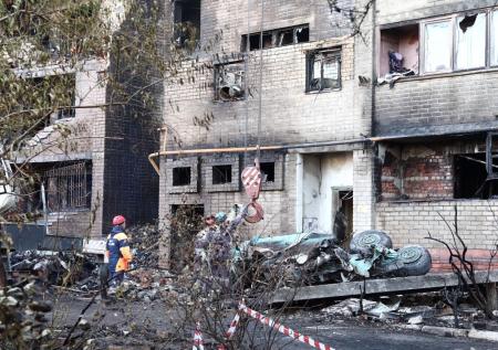 Жильцам уцелевших подъездов дома в Ейске разрешили вернуться в квартиры
