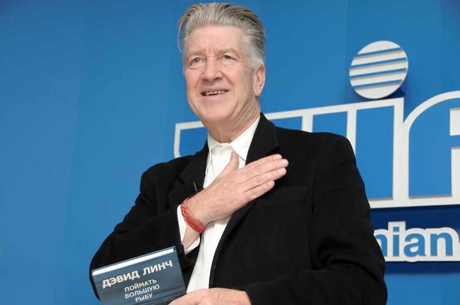 Дэвид Линч на презентации своей книги, 2010 год