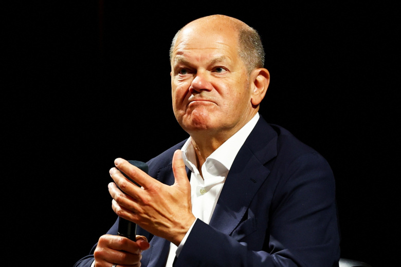 Канцлер ФРГ Олаф Шольц 