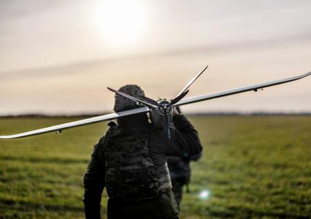 Российские военные «посадили» американский дрон под Соледаром