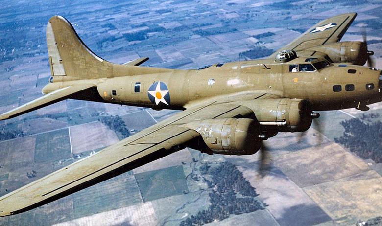 Бомбардировщик ВВС США Boeing B-17