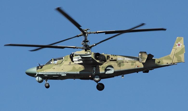 Вертолёт Вооружённых сил России Ка-52
