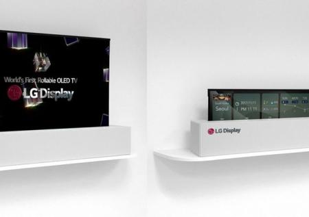 Bloomberg: телевизор-рулон LG поступит в продажу в 2019 году