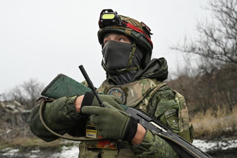 Военнослужащий ВС РФ в зоне СВО
