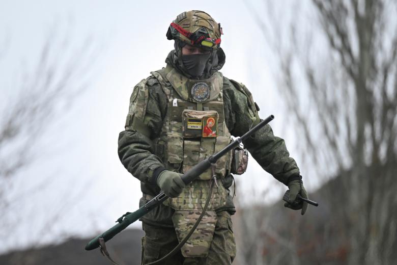 Военнослужащий ВС РФ в зоне СВО