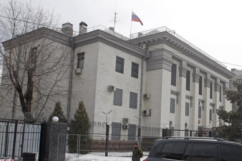 Здание посольства Российской Федерации на Украине
