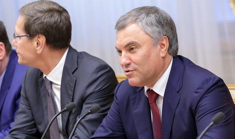 Председатель Государственной думы Вячеслав Володин