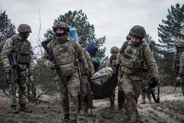 Военнослужащие ВСУ