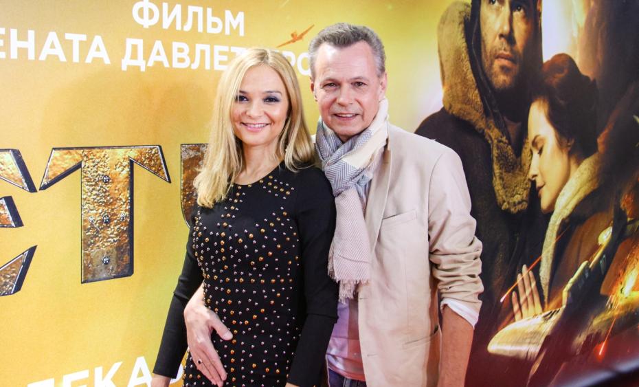 Владимир Левкин с женой