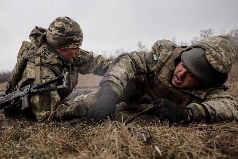 Военнослужащие ВСУ