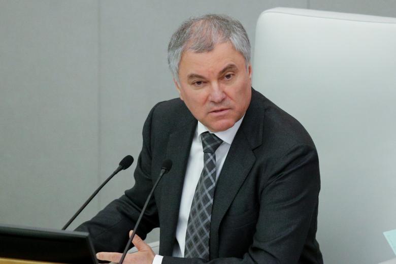 Спикер Госдумы Вячеслав Володин