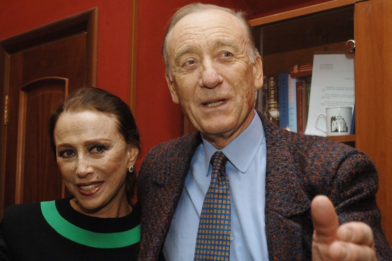 Балерина Майя Плисецкая и композитор Родион Щедрин, 2006 год