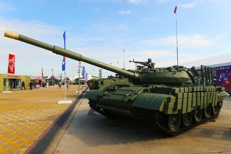 Танк Т-62 на Международном военно-техническом форуме «Армия-2023»