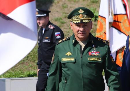Шойгу и Собянин проверили условия размещения мобилизованных в Подмосковье