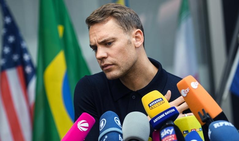 Вратарь сборной Германии Мануэль Нойер