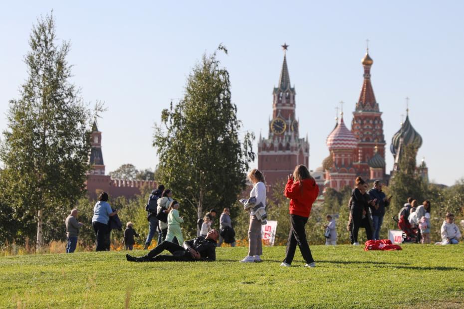 Празднование 875-летия российской столицы в центре города