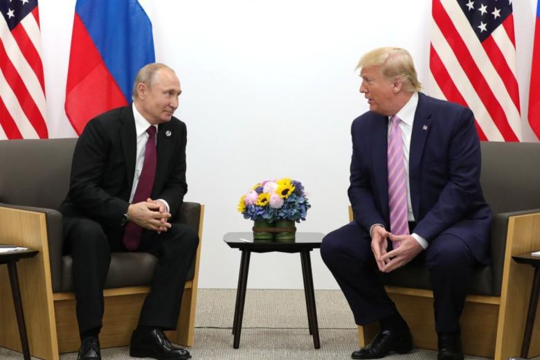 Владимир Путин и Дональд Трамп