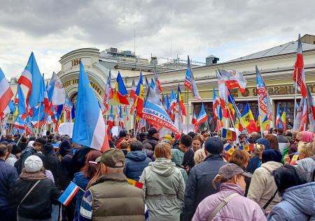 В России проходит митинг в поддержку Евгении Гуцул
