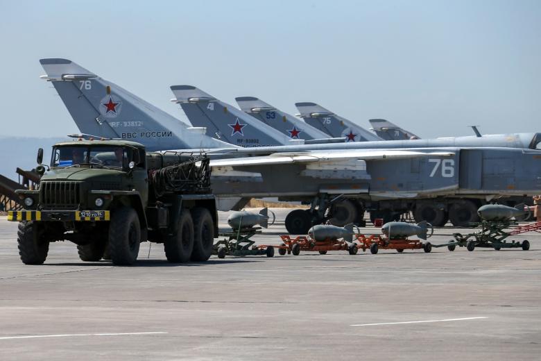 Авиабаза Хмеймим в Сирии
