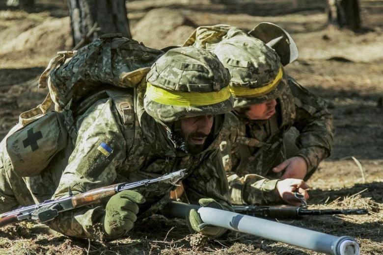 Военнослужащие ВСУ