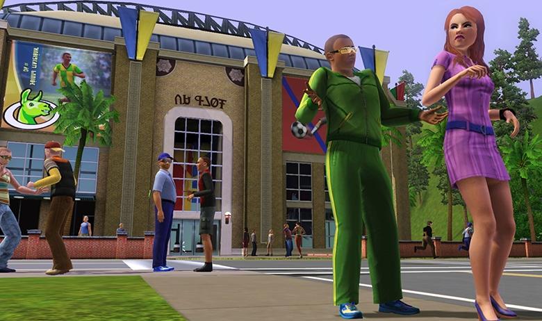 Скриншот из игры The Sims