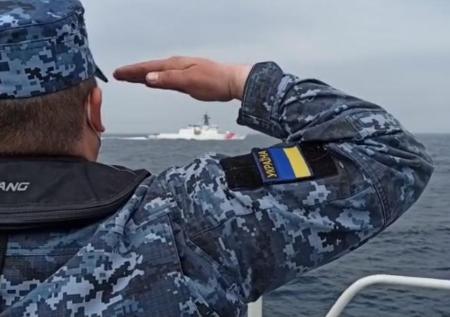 Пограничники Украины и США провели манёвры в Чёрном море
